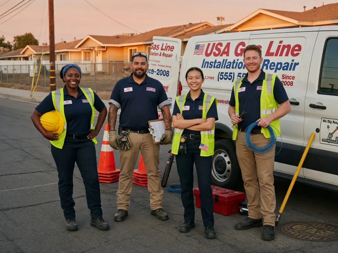 Gas Line Installation company in Bronte, TX